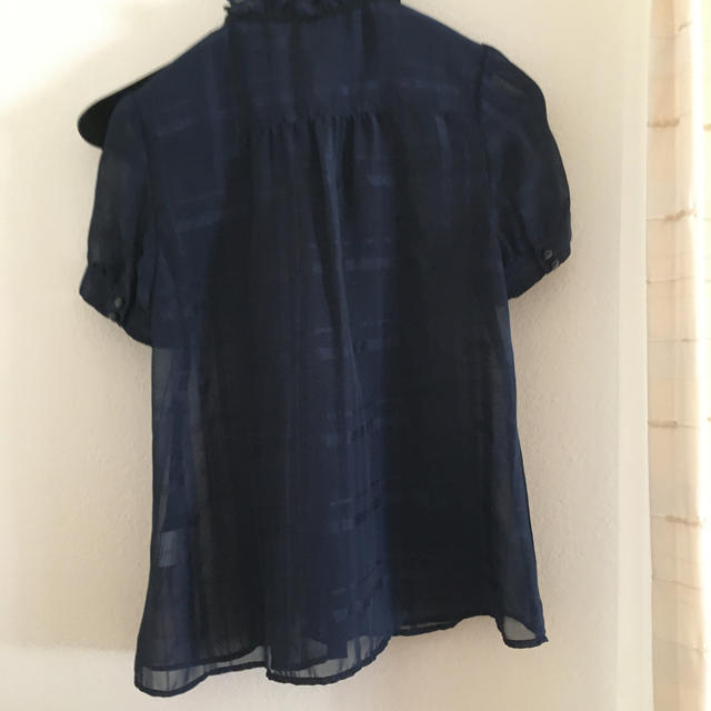 シースルー　シャツ レディースのトップス(シャツ/ブラウス(半袖/袖なし))の商品写真