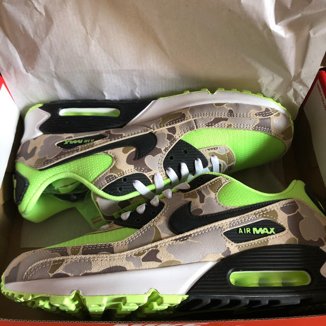 NIKE - Nike Air Max 90 “Green Camo”28.5cmの通販 by s shop｜ナイキ ...