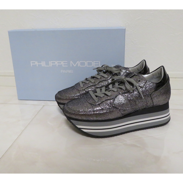 PHILIPPE MODEL(フィリップモデル)のPHILIPPE MODEL 厚底スニーカー 値下げ！ レディースの靴/シューズ(スニーカー)の商品写真