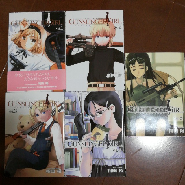 アスキー・メディアワークス(アスキーメディアワークス)のＧＵＮＳＬＩＮＧＥＲ　ＧＩＲＬ １～５巻 エンタメ/ホビーの本(その他)の商品写真