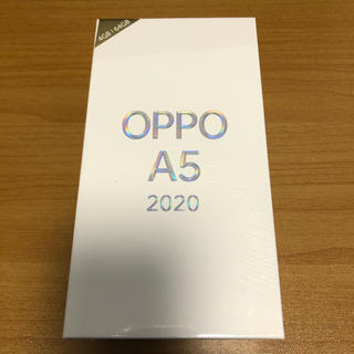 OPPO A5 2020 グリーン　SIMフリー(スマートフォン本体)