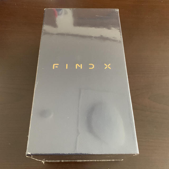 ☆即納☆Oppo Find X 新品・未使用・未開封　サイレントブルー　日本版 スマホ/家電/カメラのスマートフォン/携帯電話(スマートフォン本体)の商品写真