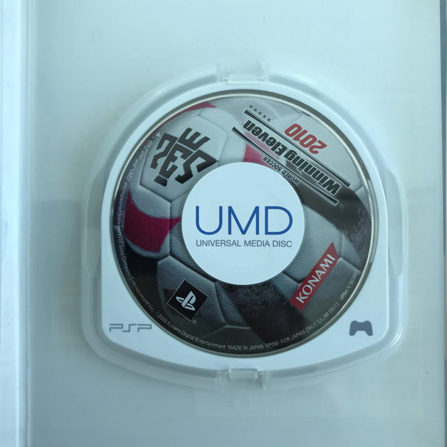 SONY(ソニー)のウイニングイレブン UEFA SP パック(PSP-3000XUB) エンタメ/ホビーのゲームソフト/ゲーム機本体(携帯用ゲーム機本体)の商品写真