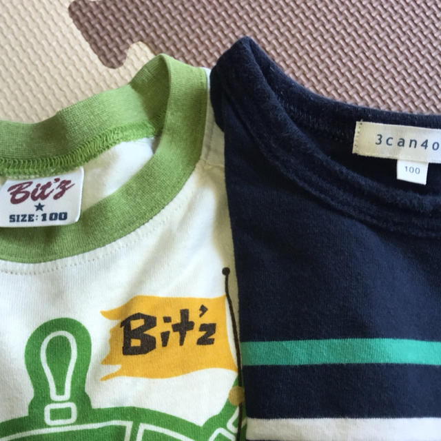 Bit'z(ビッツ)のロンＴ100〜110センチ5枚セット キッズ/ベビー/マタニティのキッズ服男の子用(90cm~)(Tシャツ/カットソー)の商品写真