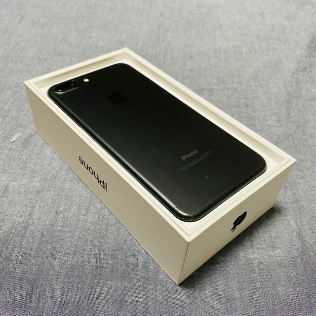 iPhone7Plus マットブラック 128GB SIMフリー