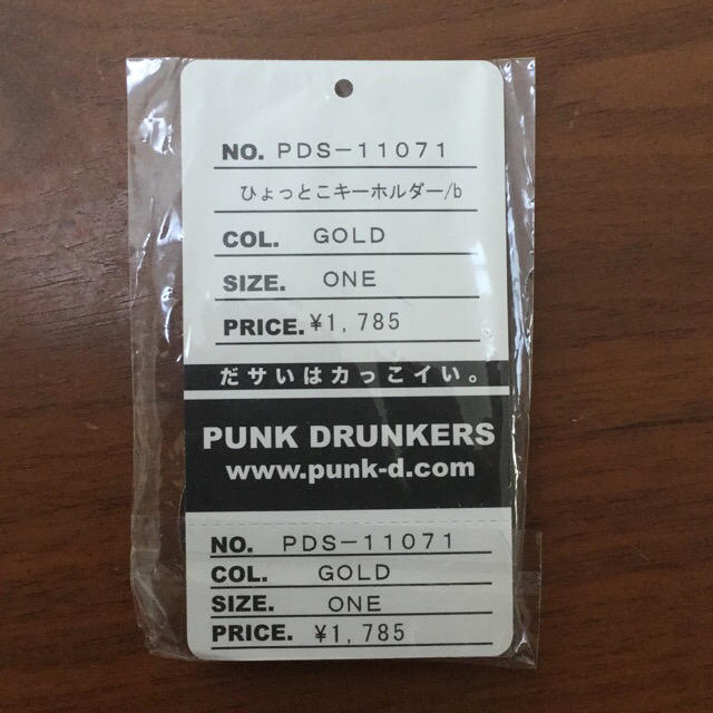 PUNK DRUNKERS(パンクドランカーズ)のPUNK DRUNKERS キーカバーとひょっとこキーホルダーセット メンズのアクセサリー(その他)の商品写真