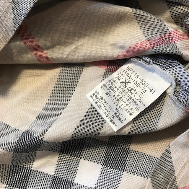 BURBERRY(バーバリー)の【美品】バーバリー150サイズパフスリーブTシャツ キッズ/ベビー/マタニティのキッズ服女の子用(90cm~)(Tシャツ/カットソー)の商品写真