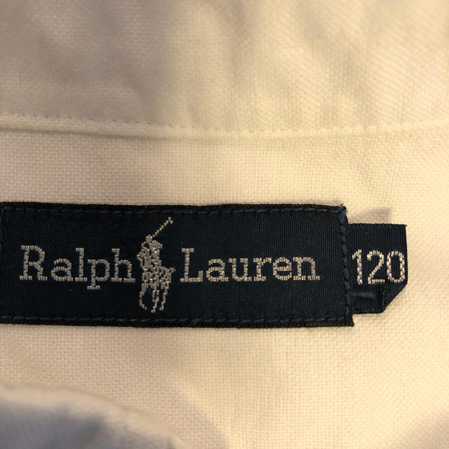 POLO RALPH LAUREN(ポロラルフローレン)のParis様専用　キッズ120㌢　ラルフローレンシャツ キッズ/ベビー/マタニティのキッズ服男の子用(90cm~)(ブラウス)の商品写真