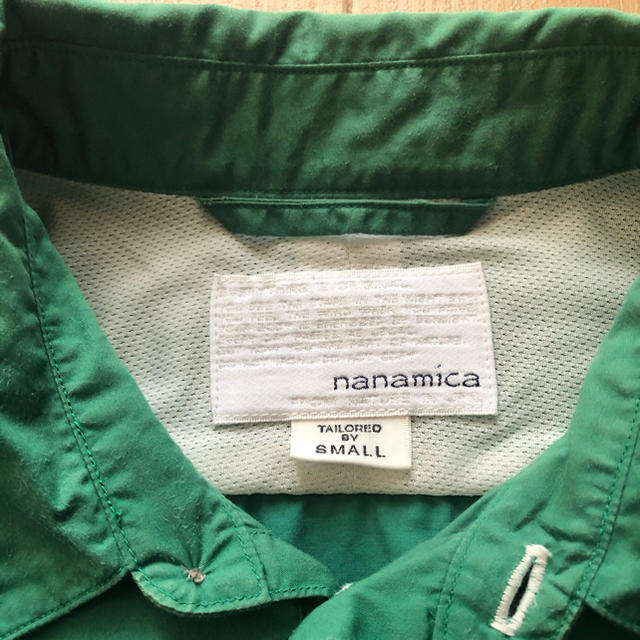 nanamica(ナナミカ)のnanamica グリーン　シャツ メンズのトップス(シャツ)の商品写真