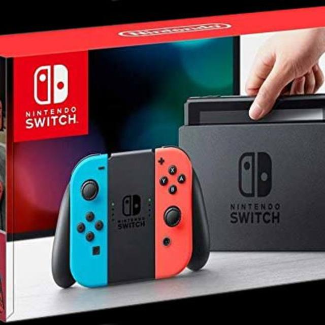 Nintendo Switch - Nintendo Switch ネオンブルー ネオンレッド 美品の