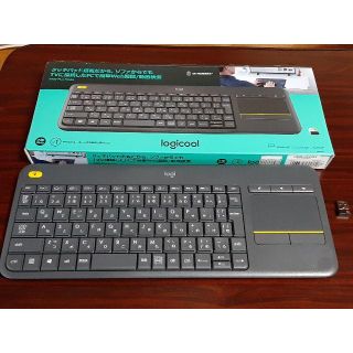 ロジクール K400pBK　USBハブ付(PC周辺機器)