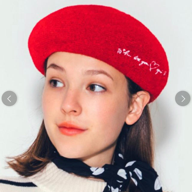 agnes b.(アニエスベー)の今期アニエスベーのサマーベレー帽　再値下げ レディースの帽子(ハンチング/ベレー帽)の商品写真