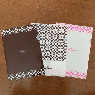 コーチ(COACH)のcoach クリアファイル(クリアファイル)