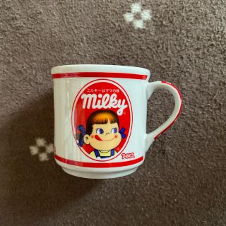 フジヤ(不二家)のペコちゃんマグカップ(グラス/カップ)