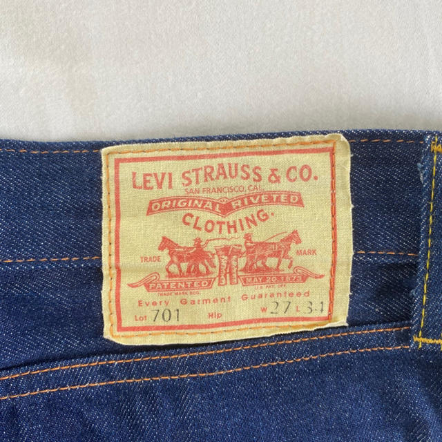 LEVI'S VINTAGE CLOTHING 701 デニム パンツ ジーンズ