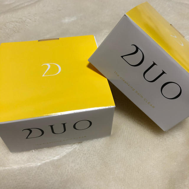 DUO(デュオ) ザ クレンジングバーム クリア(90g) 2つセット。 コスメ/美容のスキンケア/基礎化粧品(クレンジング/メイク落とし)の商品写真