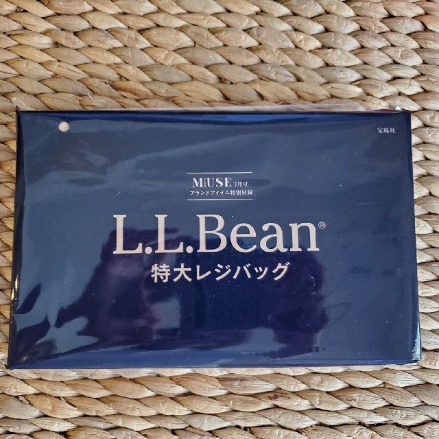 L.L.Bean(エルエルビーン)のオトナミューズ 7月号 付録のみ 特大レジバッグ エコバッグ レディースのバッグ(エコバッグ)の商品写真