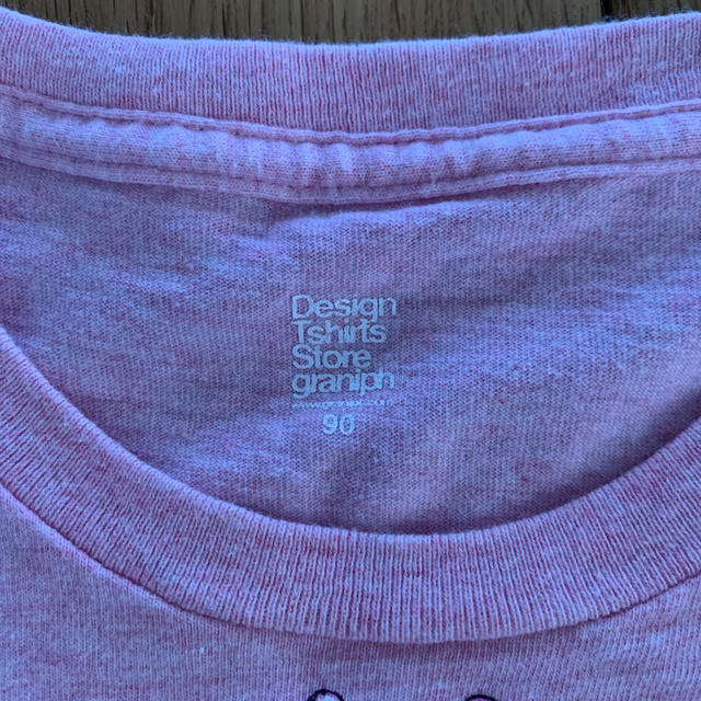 Design Tshirts Store graniph(グラニフ)のわたしのワンピース　グラニフ 90センチ　Ｔシャツ キッズ/ベビー/マタニティのキッズ服女の子用(90cm~)(Tシャツ/カットソー)の商品写真