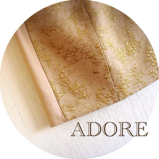 ADORE - ADORE ゴールド タイトスカート