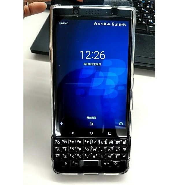 BlackBerry keyone blackedition ケース付