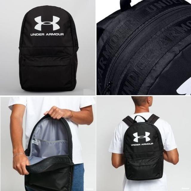 UNDER ARMOUR(アンダーアーマー)の★送料無料★DE直輸入★アンダーアーマー★ロードン バックパック★黒x白★ メンズのバッグ(バッグパック/リュック)の商品写真