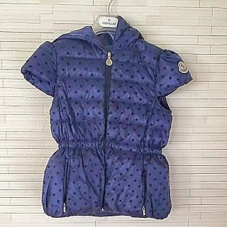 モンクレール(MONCLER)のモンクレール　キッズ ドットダウンベスト(ジャケット/上着)