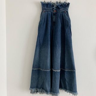 ディーゼル(DIESEL)の最終価格‼️美品💋DIESELハイウエストマキシロングデニムスカート(ロングスカート)