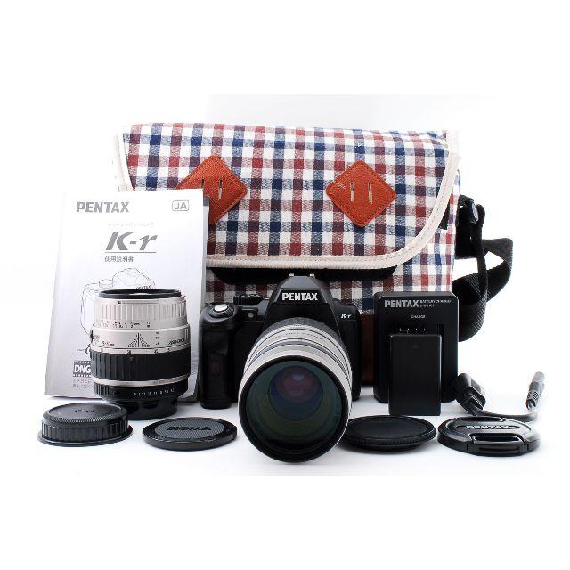 PENTAX ペンタックス K-r ブラック ダブルレンズセット ...