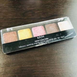 エヌワイエックス(NYX)のNYX グリッタークリームパレット(アイシャドウ)