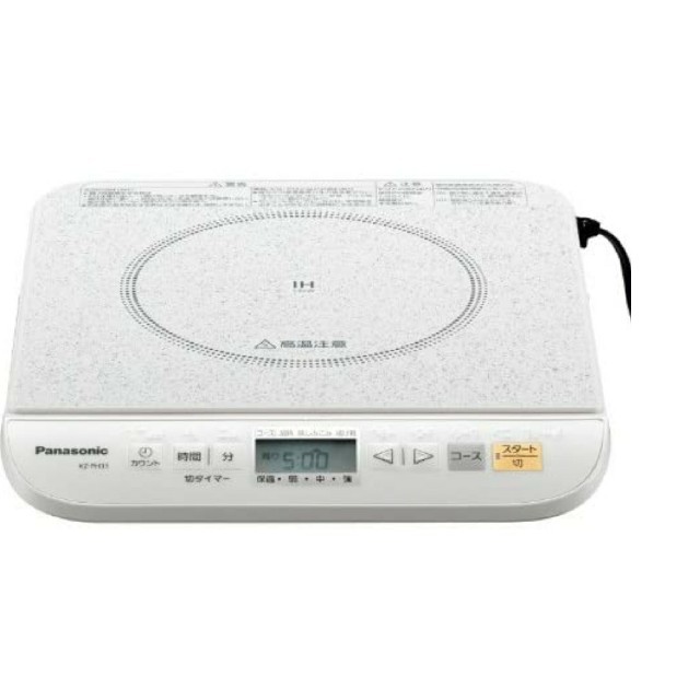 ○未使用 パナソニック IH調理器 ホワイト KZ-PH31-W