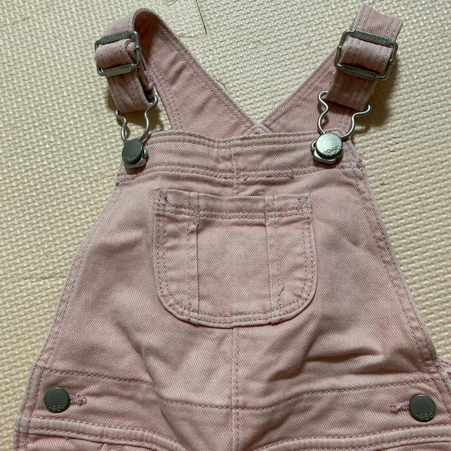 babyGAP(ベビーギャップ)のbaby Gap オーバーオール サロペット デニム　80 キッズ/ベビー/マタニティのベビー服(~85cm)(パンツ)の商品写真