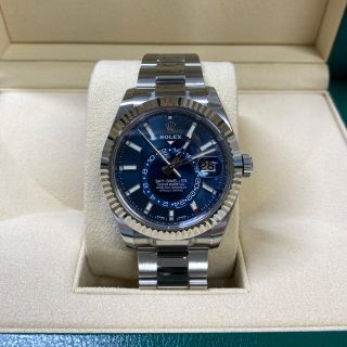 ロレックス(ROLEX)のみーち様専用1 スカイドゥエラー 326934 ロレックス 青文字盤 美品(腕時計(アナログ))