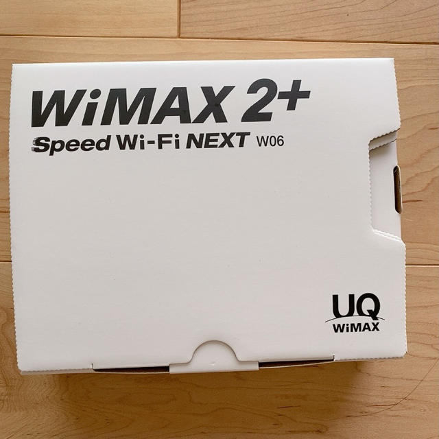 WiMAX2+ W06 モバイルルーター　新品未使用