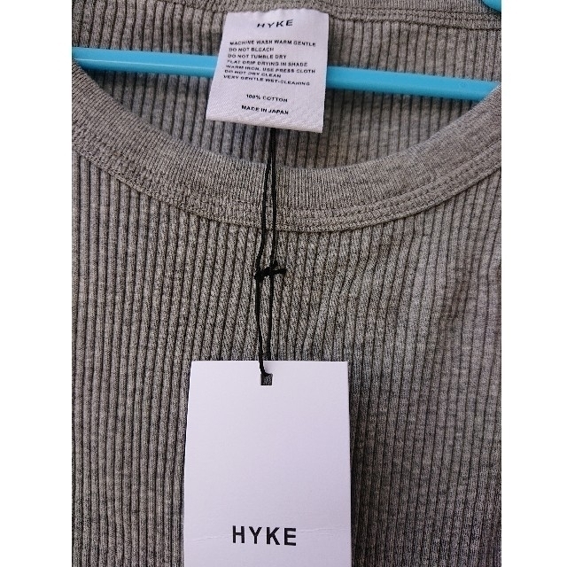 HYKE(ハイク)のHYKE リブ ショートスリーブ レディースのトップス(カットソー(半袖/袖なし))の商品写真