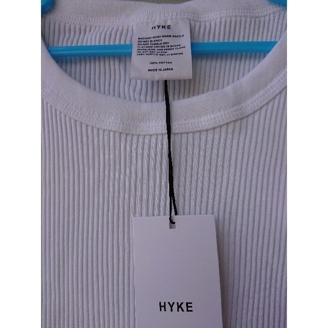 HYKE(ハイク)のHYKE リブ ショートスリーブ レディースのトップス(カットソー(半袖/袖なし))の商品写真