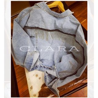 値下げ CLARA デニムジャケット(Gジャン/デニムジャケット)