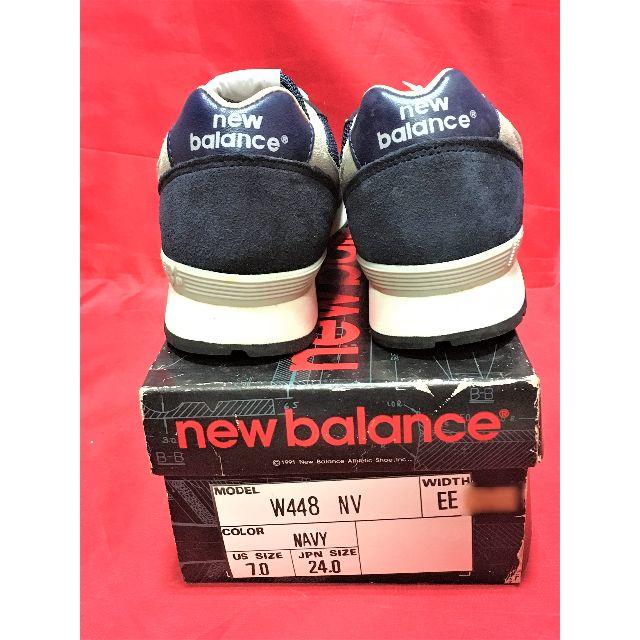 New Balance(ニューバランス)の★90s!希少レア!ニューバランス W448 NB 紺 ビンテージ デッド⑨★ レディースの靴/シューズ(スニーカー)の商品写真