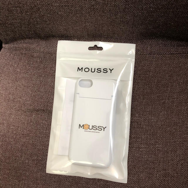 moussy(マウジー)のiPhoneケース スマホ/家電/カメラのスマホアクセサリー(iPhoneケース)の商品写真