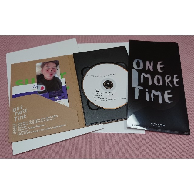 SUPER JUNIOR(スーパージュニア)のOne More Time Super Junior ｽｰﾊﾟｰｼﾞｭﾆｱ エンタメ/ホビーのCD(K-POP/アジア)の商品写真