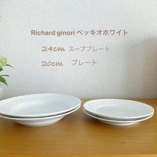 リチャードジノリ(Richard Ginori)のRichard Ginori ベッキオホワイト プレートセット(食器)