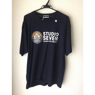 ジーユー(GU)の☆Lサイズ☆ GU×STUDIO SEVEN コラボTシャツ ネイビー(Tシャツ/カットソー(半袖/袖なし))
