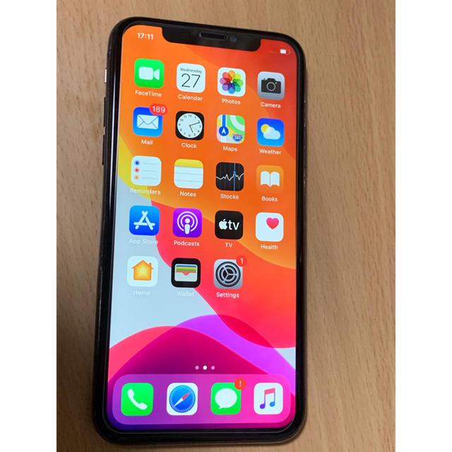 Apple(アップル)のIphonex 256gb シムフリー スマホ/家電/カメラのスマートフォン/携帯電話(スマートフォン本体)の商品写真