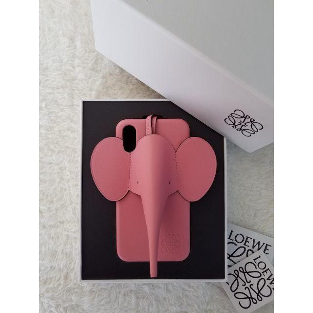 【美品】  LOEWE / ロエベ | エレファント iPhone X/XSケース | ブラウン