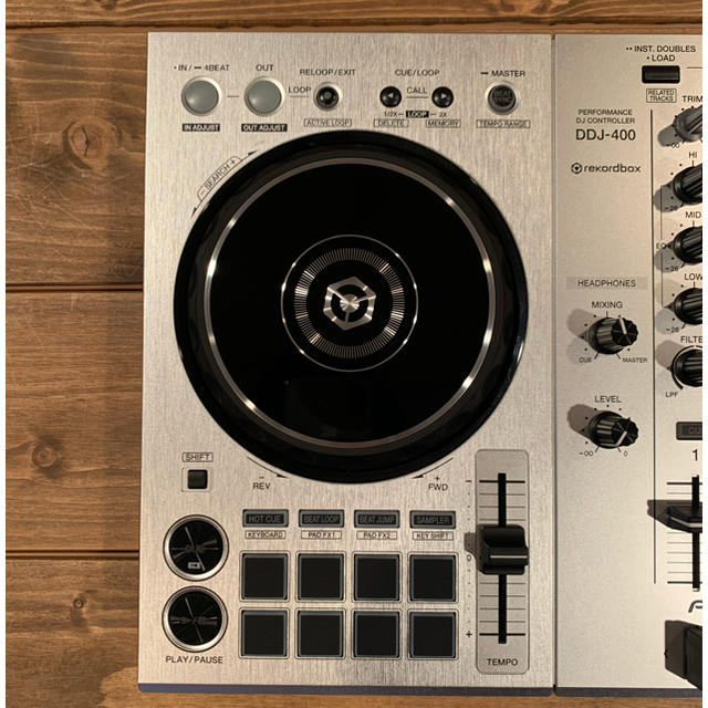 Pioneer(パイオニア)のmit様専用　DDJ-400-S ライセンスキーなし 楽器のDJ機器(DJコントローラー)の商品写真