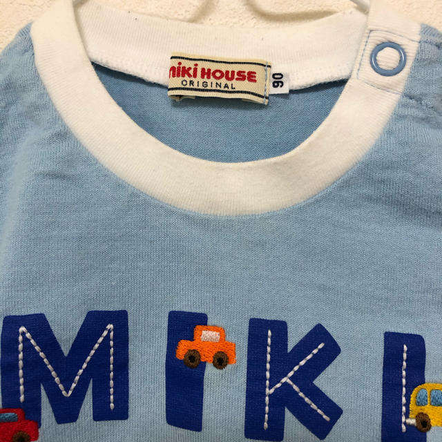 mikihouse(ミキハウス)のミキハウス　ロンT  サイズ90 男の子 キッズ/ベビー/マタニティのキッズ服男の子用(90cm~)(Tシャツ/カットソー)の商品写真