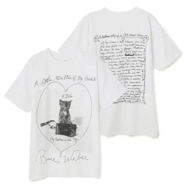 Bruce Weber ブルースウェーバー 猫Tシャツ XLサイズ 新品未使用