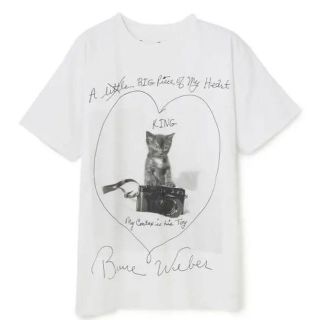 フラグメント(FRAGMENT)のBruce Weber BIOTOP 10C 猫 ブルースウェーバー Tシャツ(Tシャツ/カットソー(半袖/袖なし))