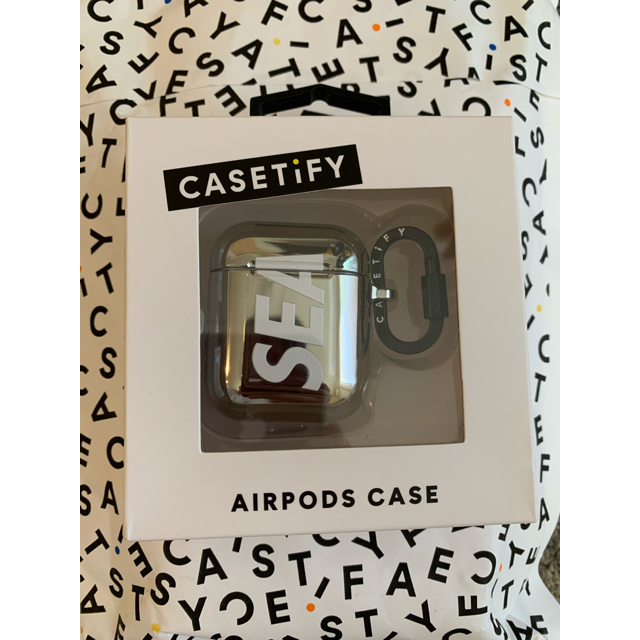 CASETIFY × WIND AND SEA  Airpods CASE スマホ/家電/カメラのオーディオ機器(ヘッドフォン/イヤフォン)の商品写真