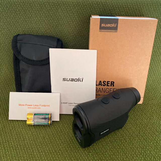 レーザーゴルフ用距離測定器 suaoki 5-600P スポーツ/アウトドアのゴルフ(その他)の商品写真