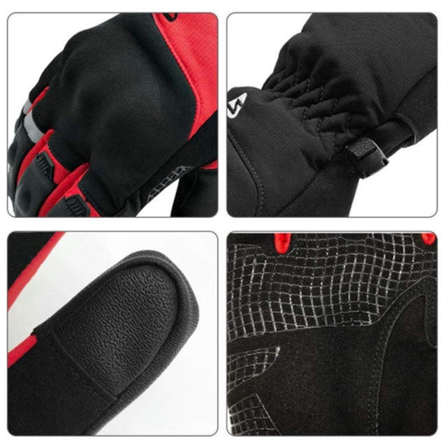 バイク 防寒グローブ 自転車 手袋 —L メンズのファッション小物(手袋)の商品写真